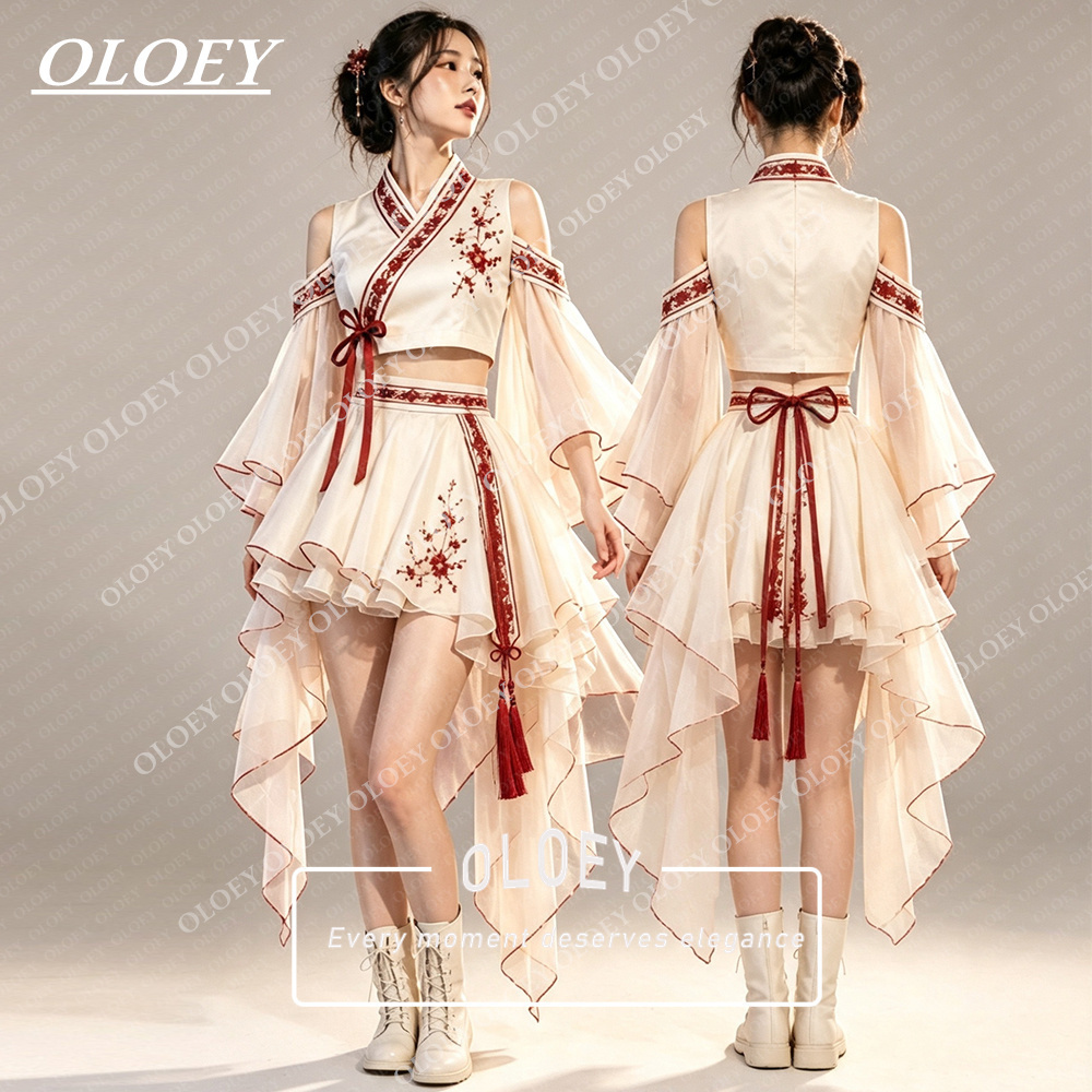OLOEY Modern Red Embroidery Iv - огляд і ціна Modern Korean Lifestyle